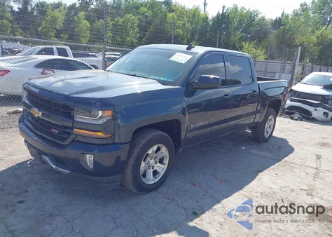 2017 Chevrolet Silverado 2Lt from USA, damaged, VIN 3GCUKRECXHG438213